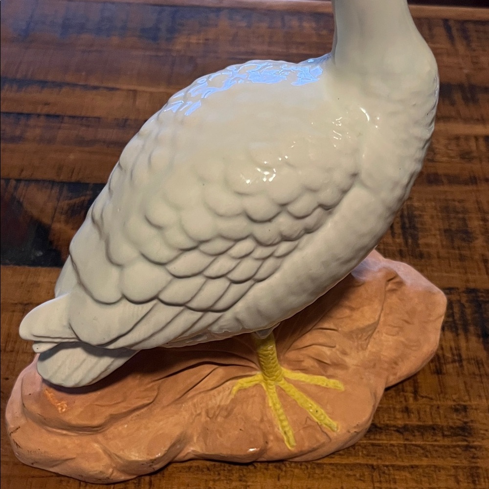White Ceramic Bird Figurine - Picture 7 of 16